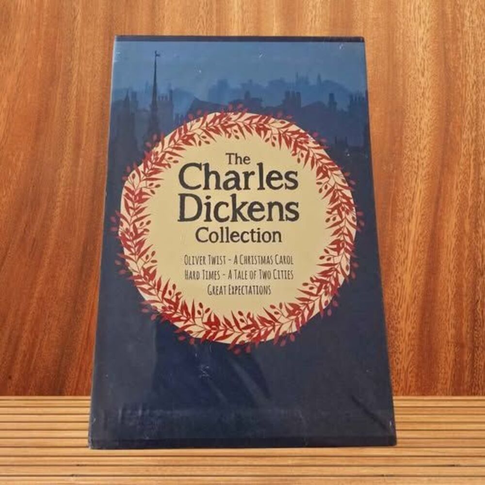 Charles Dickens Collection 5-Book Hardcover Box Set – New Sealed Gift Set